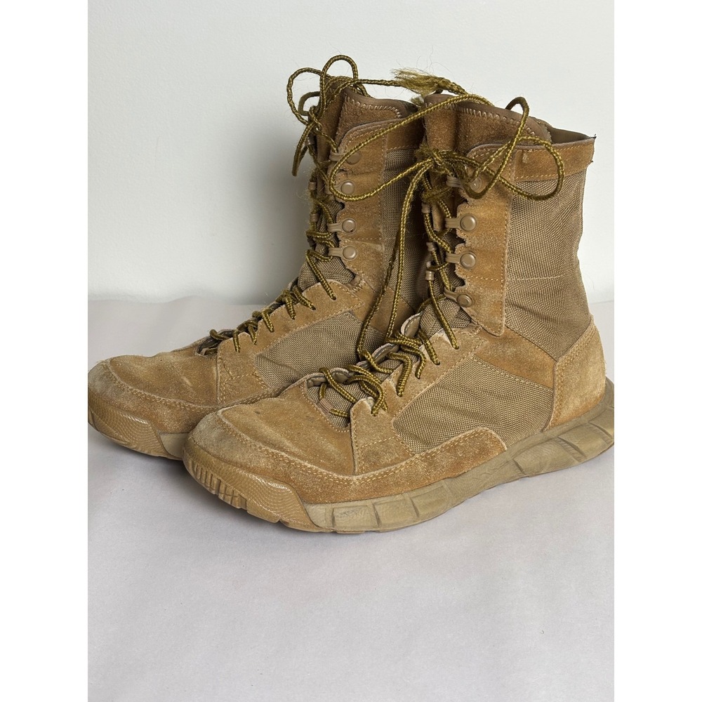 Oakley Mens Light Assault Boots 9.5 Coyote Brown Tactical Military 11188-86W
